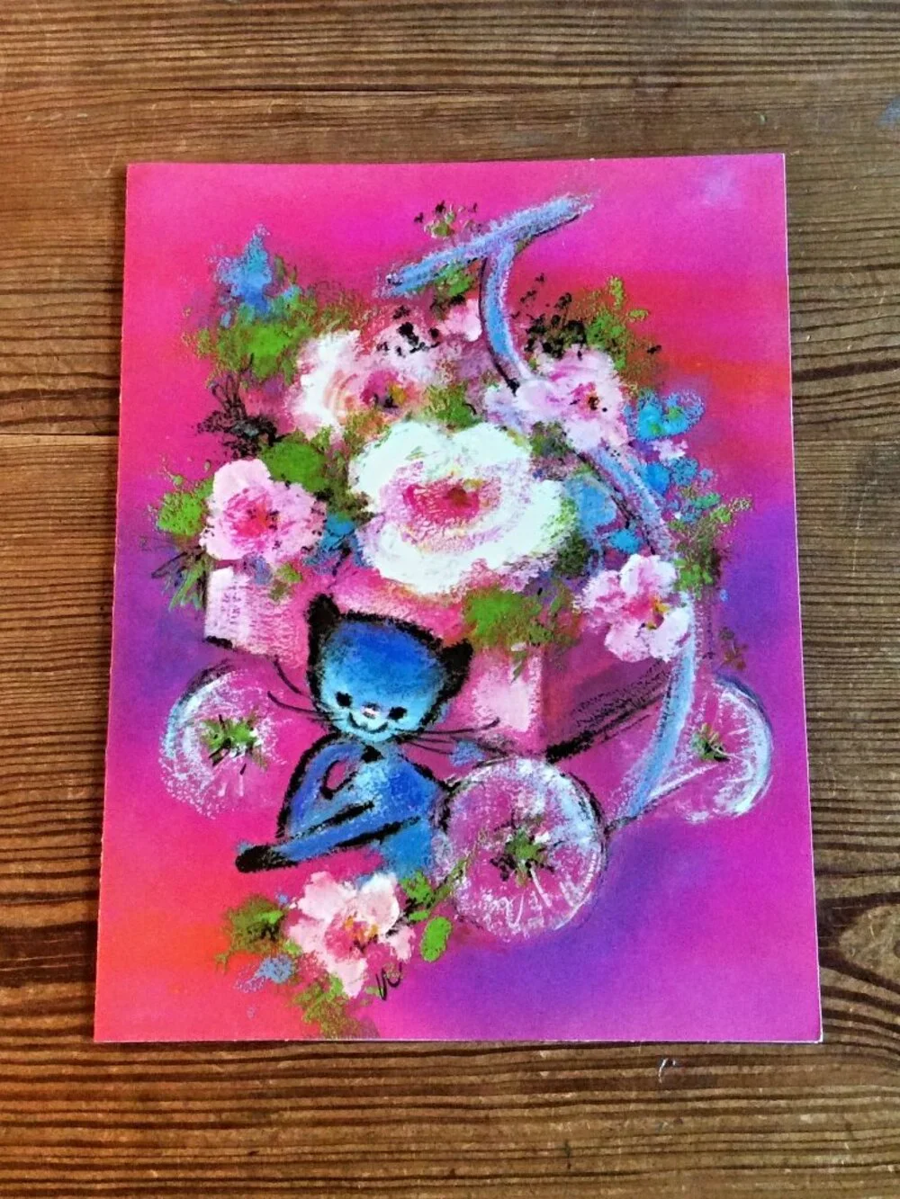Creations by Gigi 3 Greeting Cards Birthday Get Well Keeping in Touch Unused